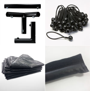 Carl's Place DIY C-Series Golf Simulator Enclosure Kit with Impact Screen