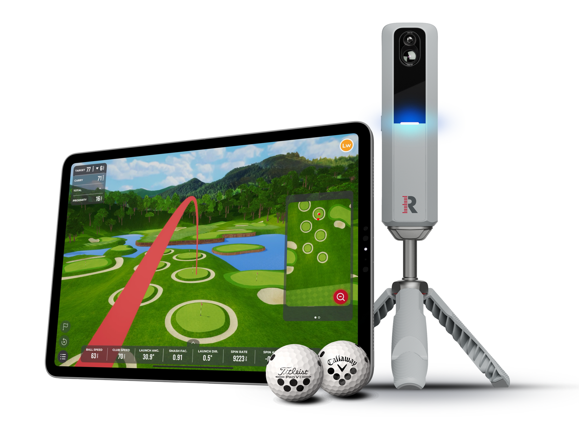 Rapsodo MLM2PRO™ Mobile Launch Monitor & Golf Simulator